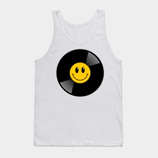 Vinyl Smiley Tank Top